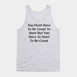 insp grt Tank Top